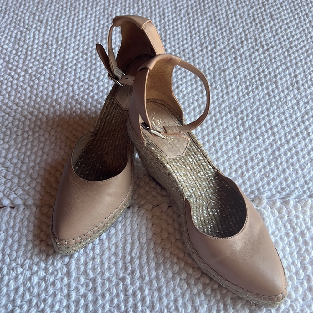 Loeffler Randall Milly Espadrille Tan Wedges